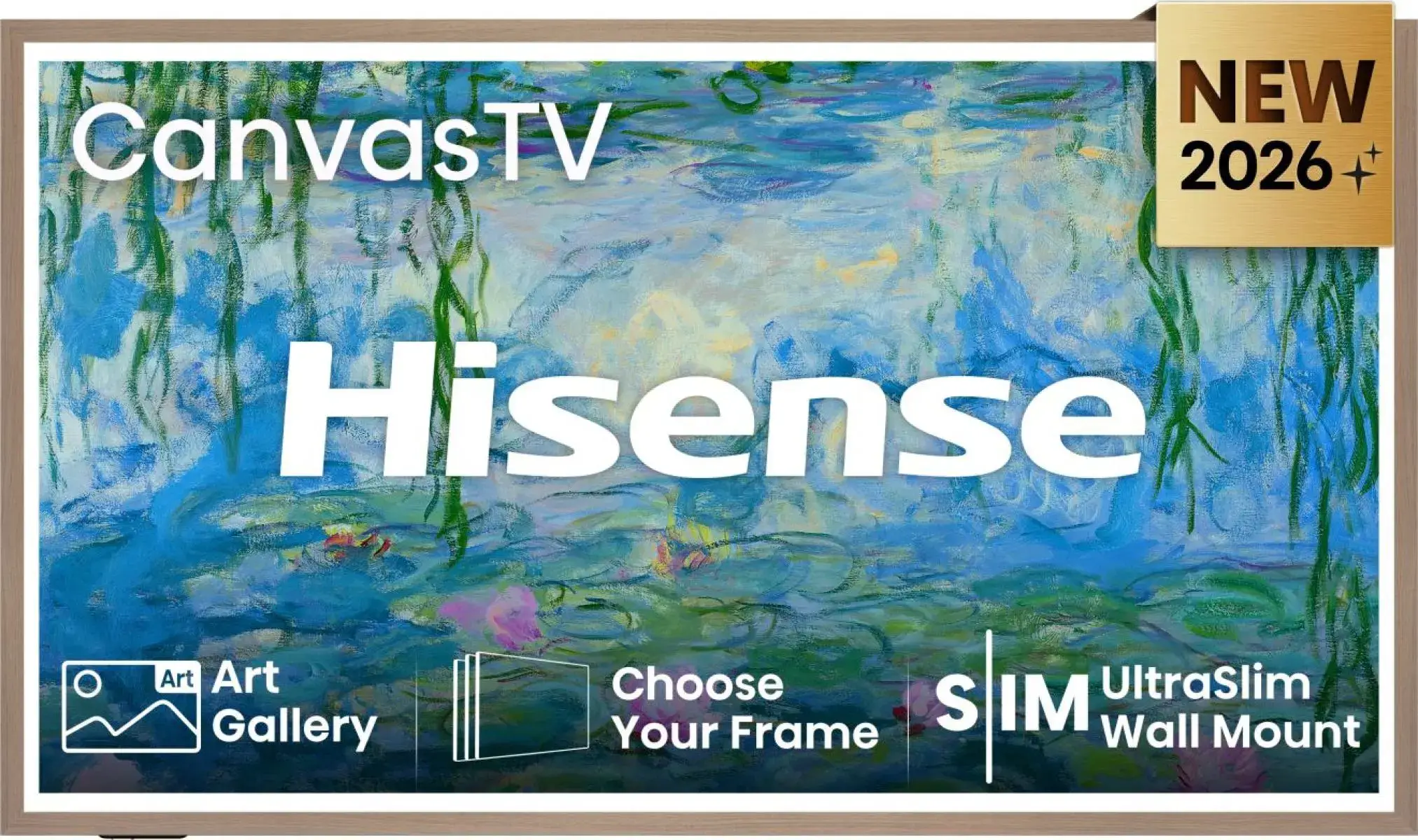 HISENSE 55S7S 55'' S7S | Canvas TV 4K 144 Hz (2026)