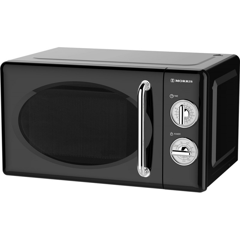 MWRS-20703B MORRIS RETRO MICROWAVE BLACK 20lt,800w