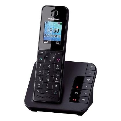 PANASONIC KX-TGH220 black cordless telephone