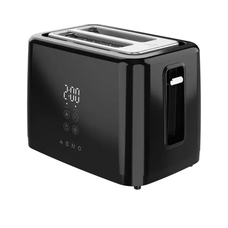 AENO electric toaster, black, ATS0002B 930W 2 SLOT BLACK