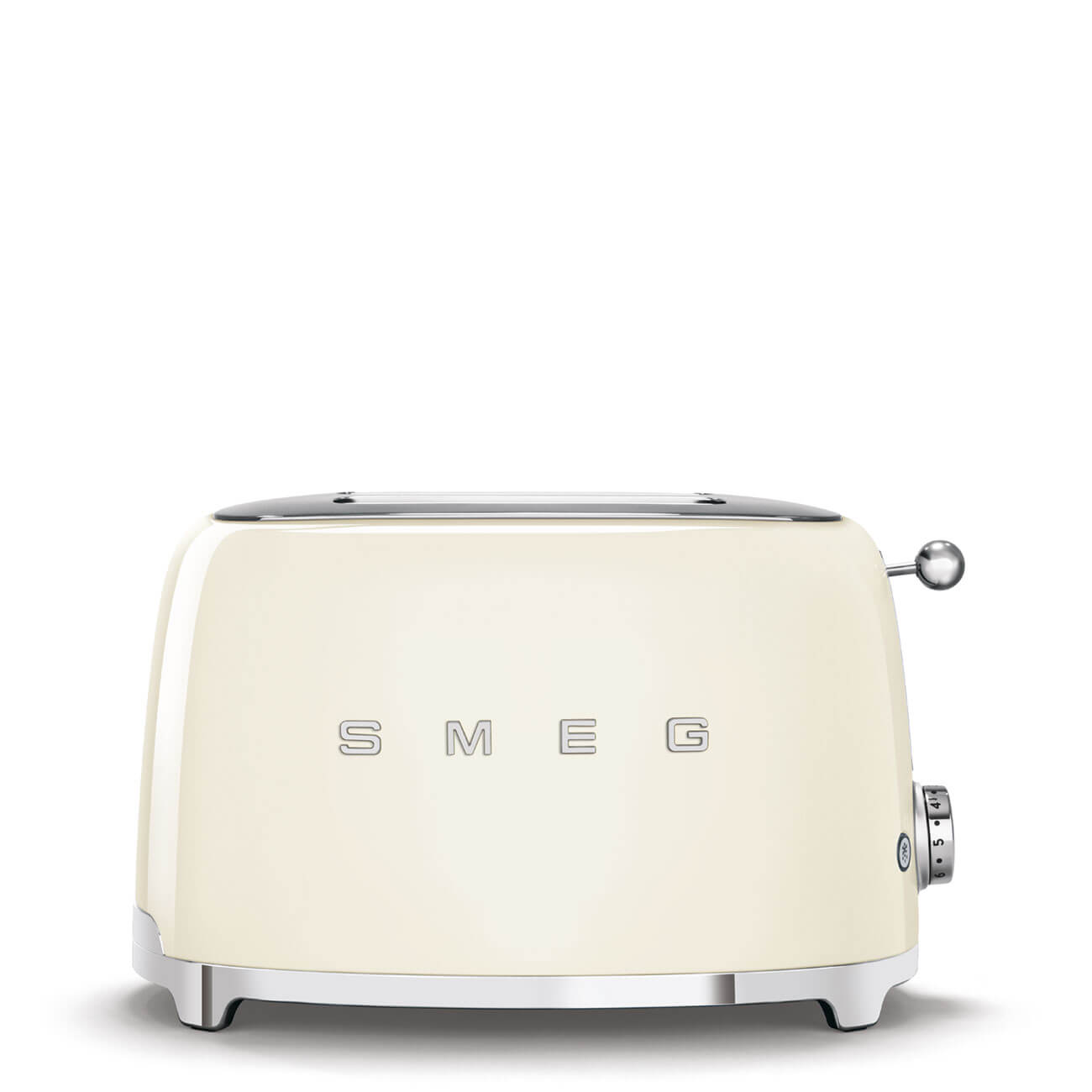 Cream Glossy toaster 2‑slice, 2‑slot toaster 50's Style aesthetic TSF01CREU