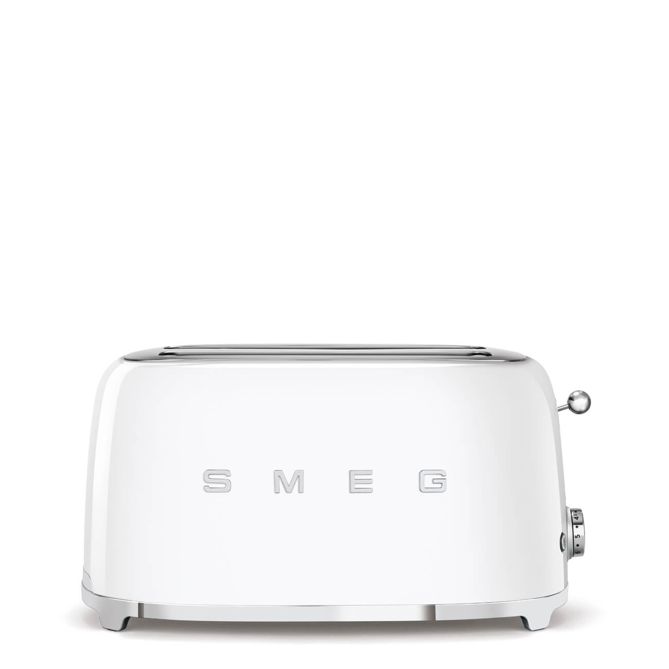 2 extra-wide slots Toaster White 50's Style Aesthetic TSF02WHEU