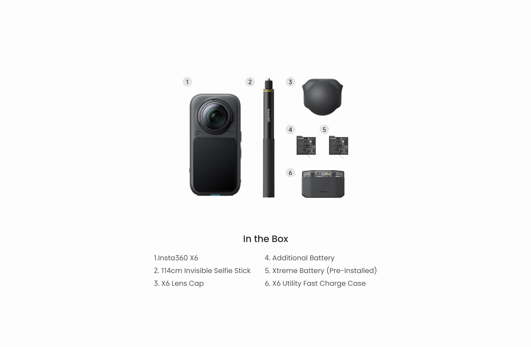 Insta360 X6 Essentials Bundle