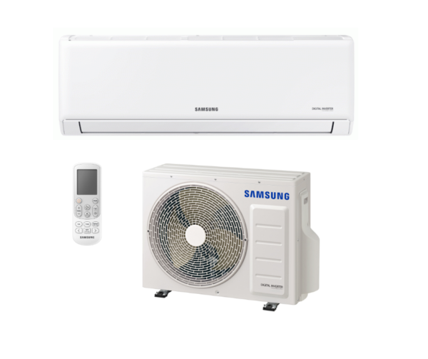 SAMSUNG AIR CONDITION SET IN, 24.000 BTU INVERTER MALDIVES AR5500M, CLASS A++/A+, AREA 30-40M², WALL TYPE