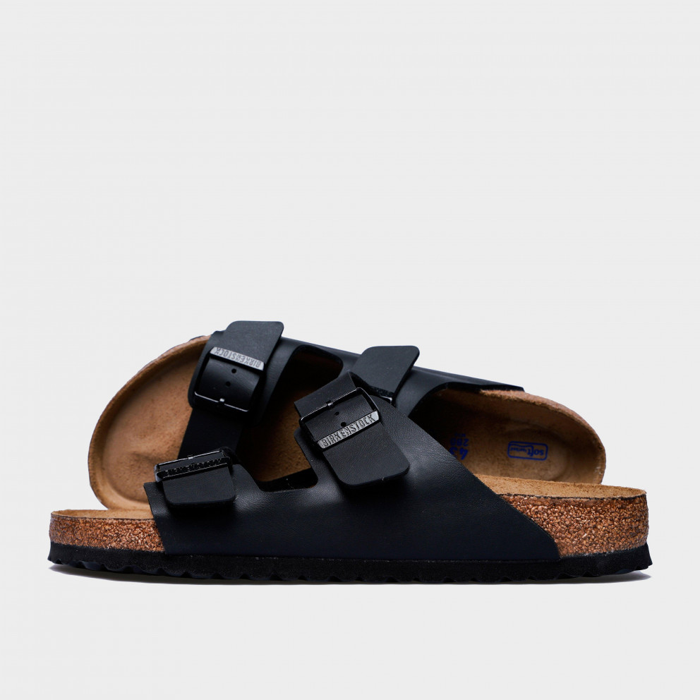 Birkenstock Arizona Soft Footbed Men's Slides (551251003550-BLACK)