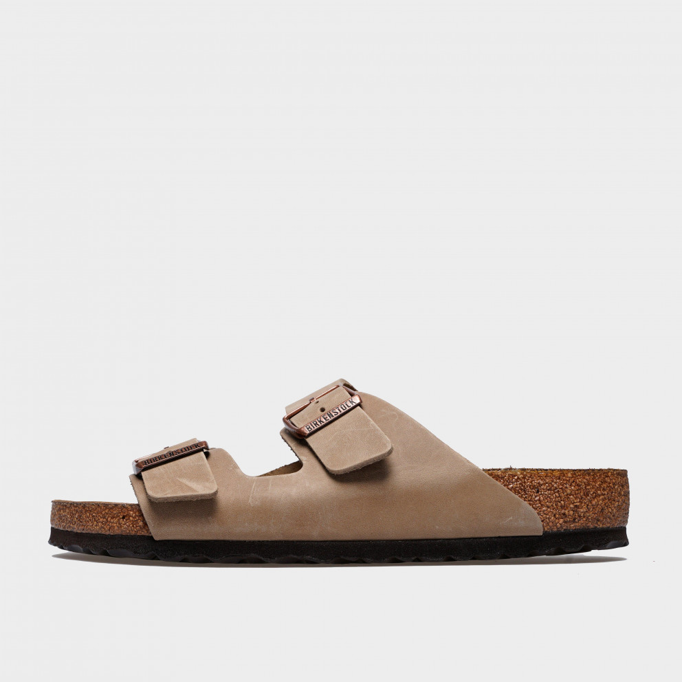 Birkenstock Arizona Soft Footbed Men's Slides (552811003550-T.BROWN)