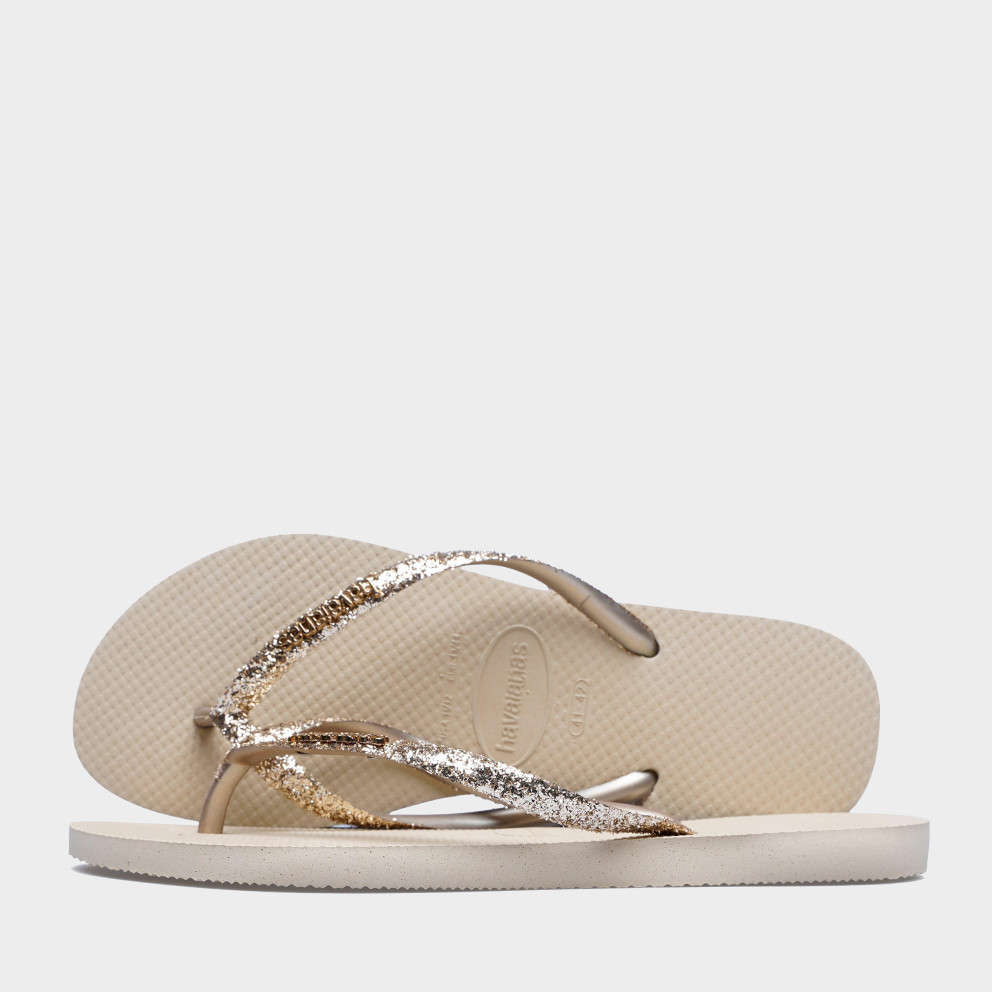 Havaianas Slim Glitter Women's Flip Flops (4146975-0154)