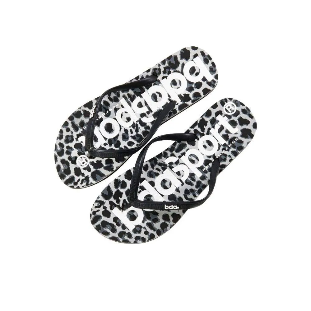 BODY ACTION MEN'S SUMMER BEACH FLIP FLOPS (093301-BLACK)