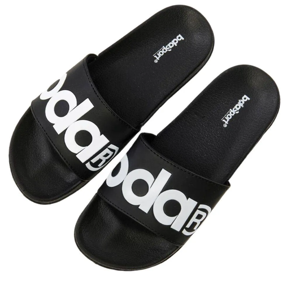 BODY ACTION MEN'S SUMMER POOL SLIDES (093302-BLACK)