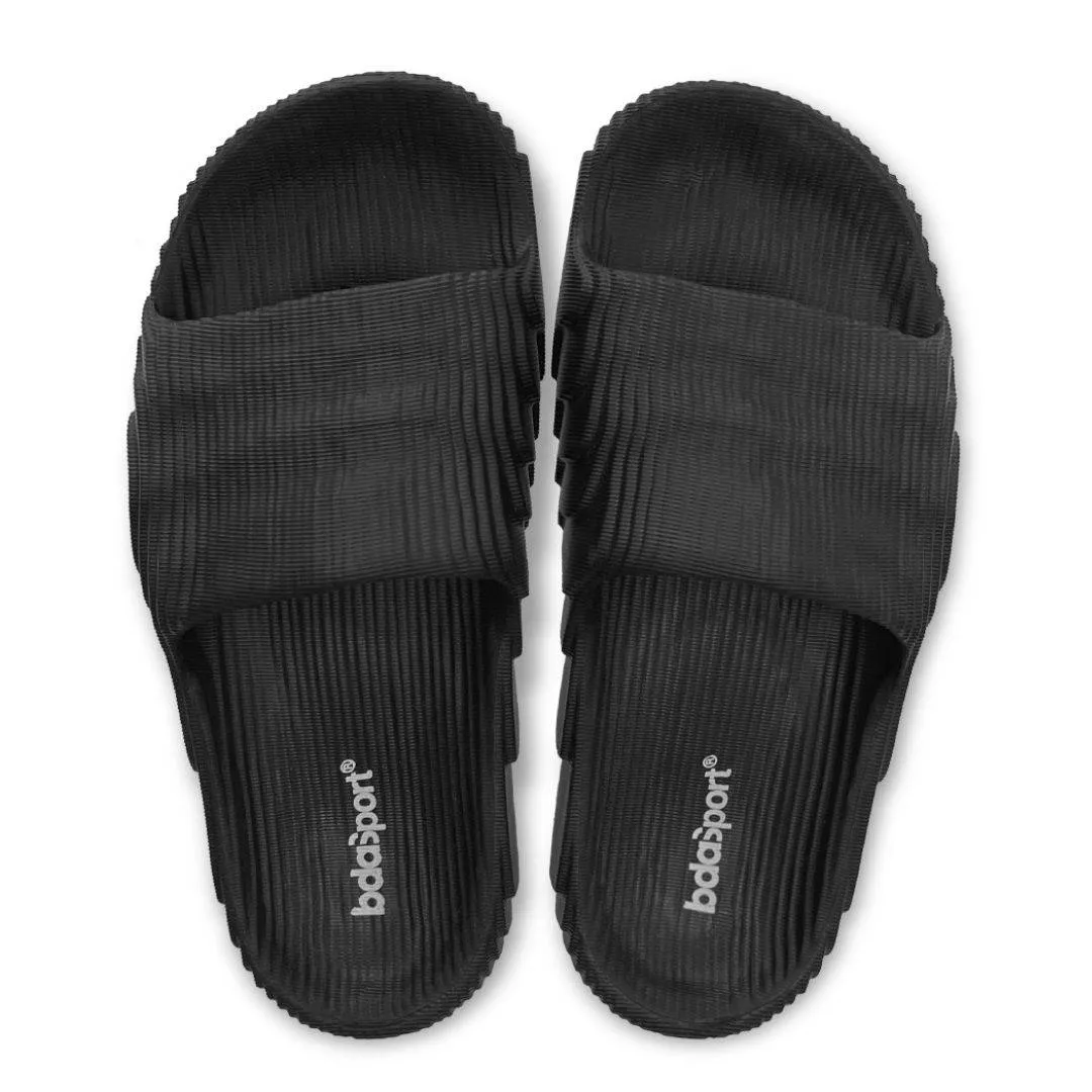BODY ACTION GENDER NEUTRAL CLOUD SLIDES (093402-BLACK)