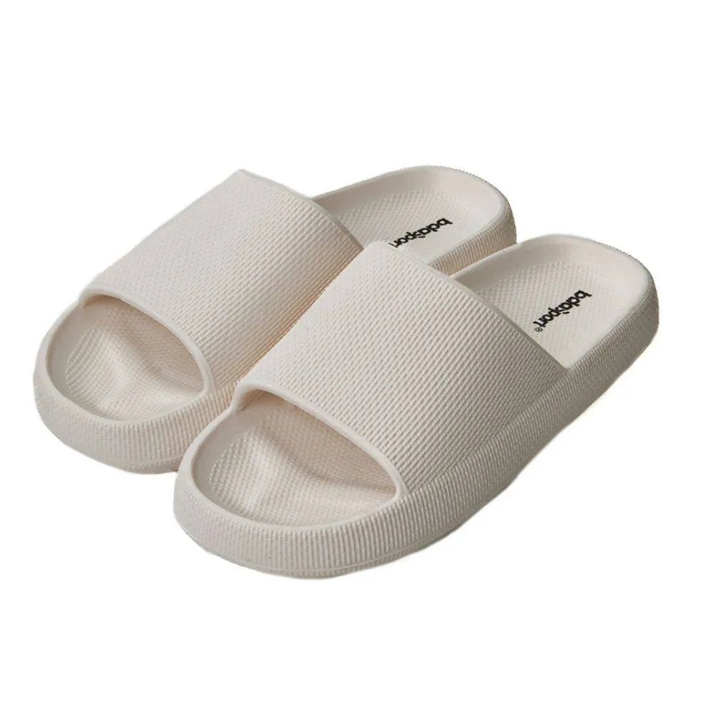 BODY ACTION UNISEX POOL SLIDES (093507-01-ECRU)