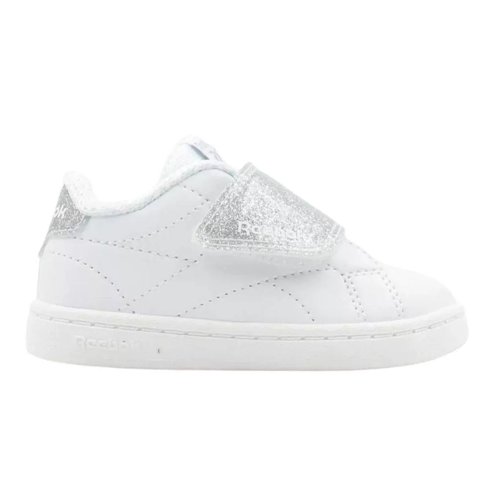 REEBOK INFANT GIRLS COURT CLEAN HOOK & LOO SHOES (100233088)
