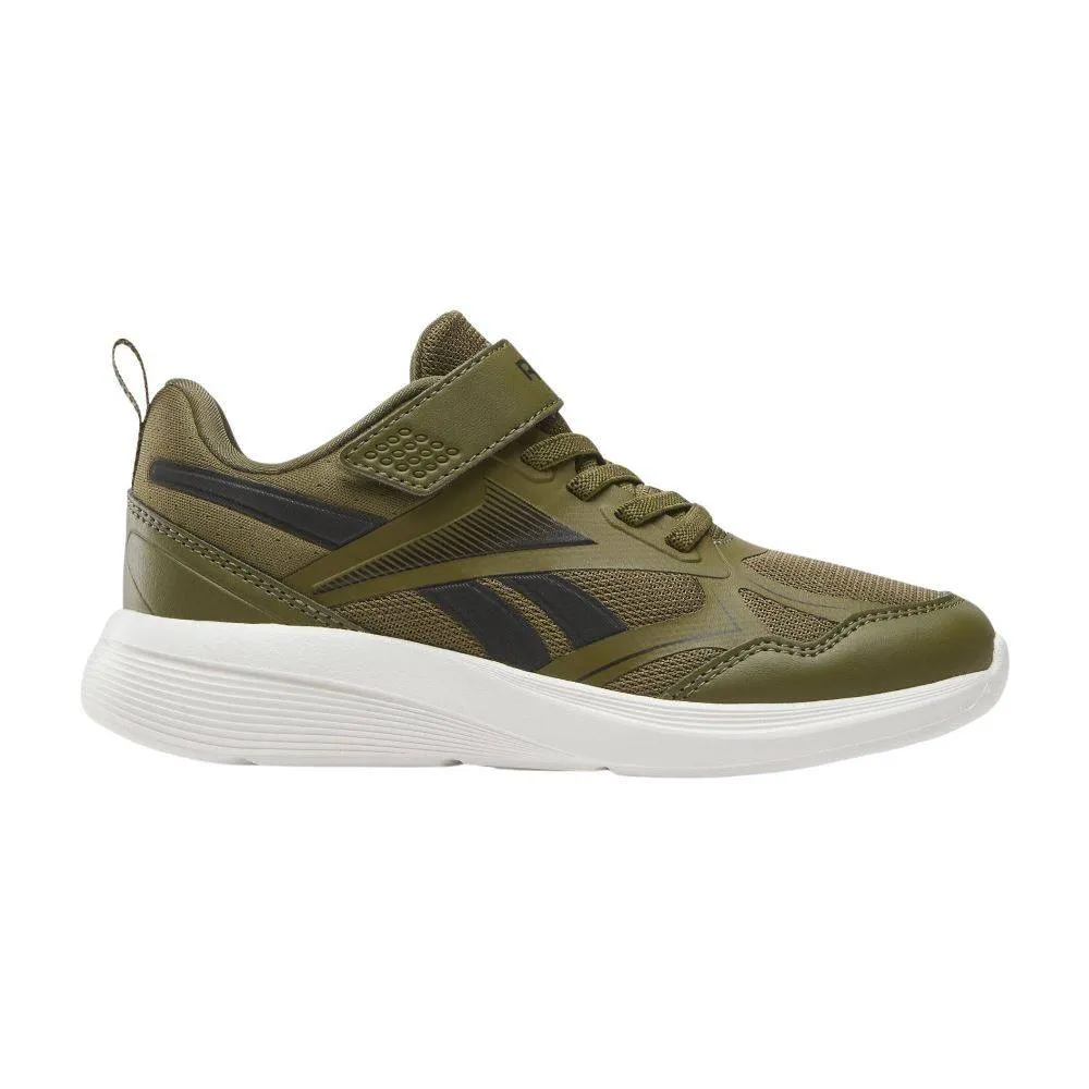 REEBOK CHILDREN BOY'S RUSH RUNNER 6.0 ELASTIC LACE TOP STRAP SHOES (100269640)