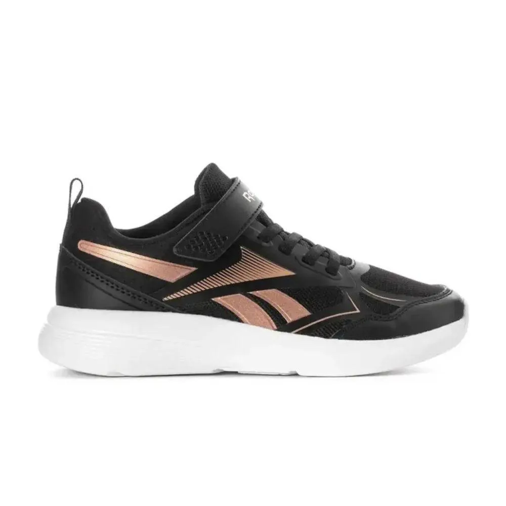 REEBOK CHILDREN GIRL'S RUSH RUNNER 6.0 ELASTIC LACE TOP STRAP SHOES (100269656)