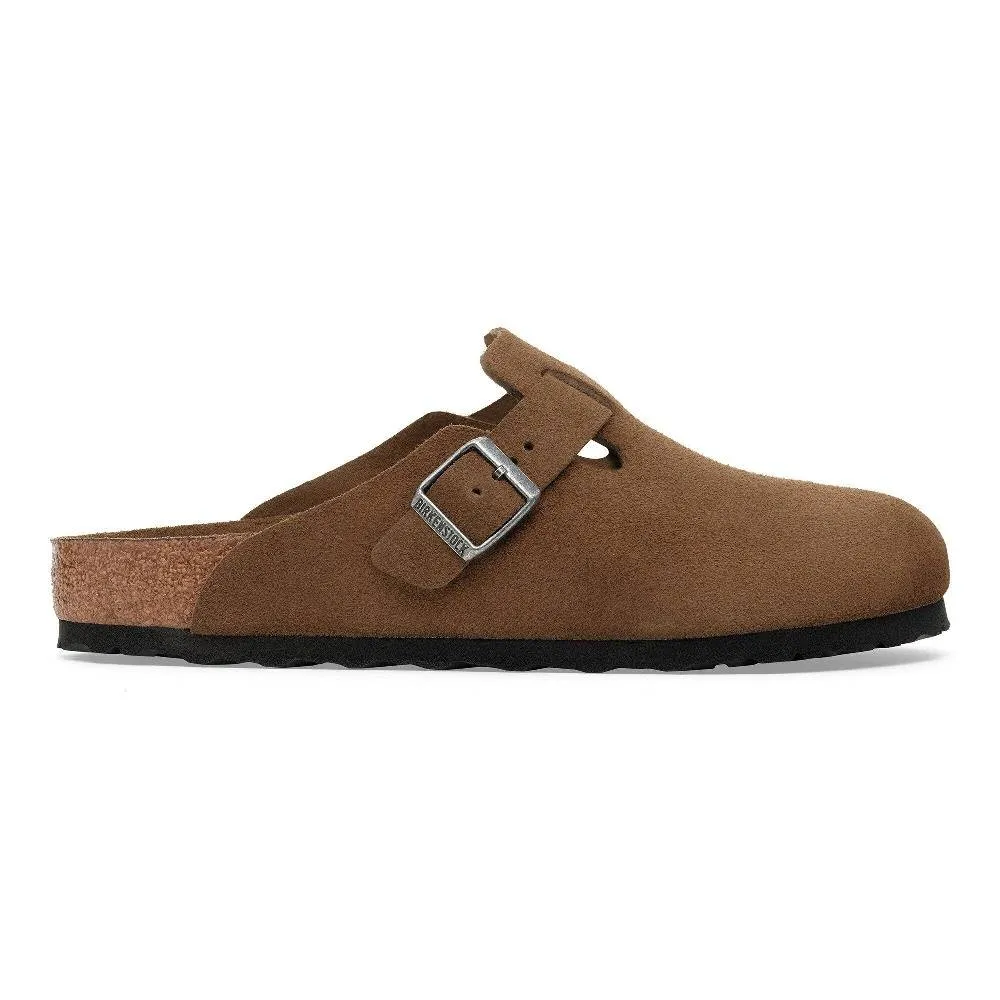 BIRKENSTOCK BOSTON SOFT FOOTBED SUEDE LEATHER NARROW (1030861)