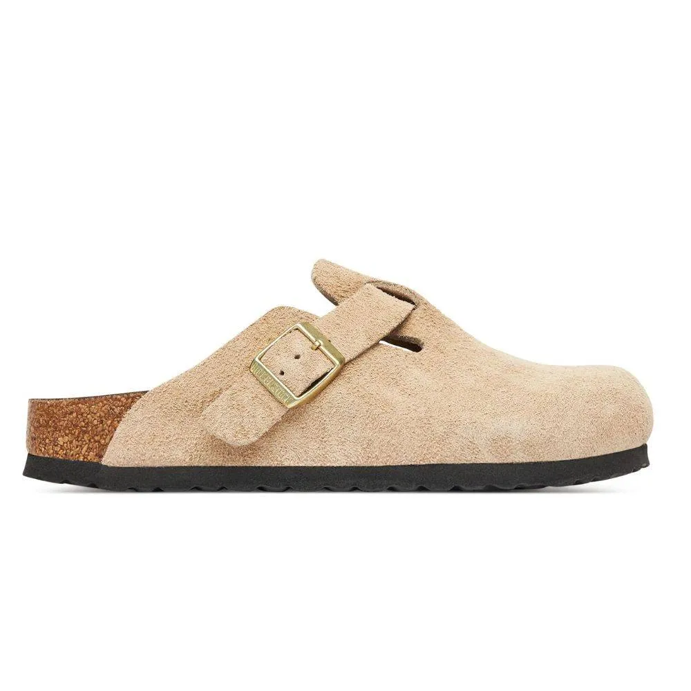 BIRKENSTOCK BOSTON SOFT FOOTBED SUEDE LEATHER NARROW (1030883)