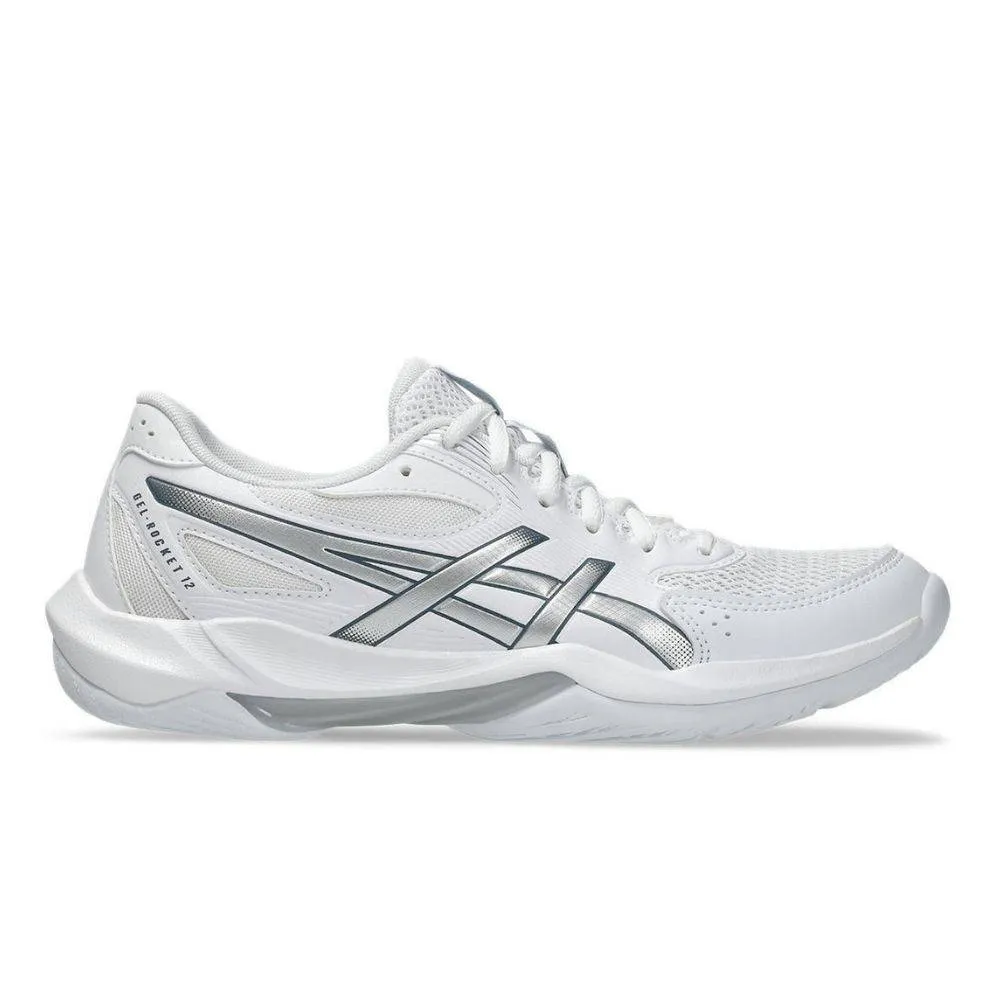 ASICS WOMENS GEL-ROCKET 12 - INDOOR COURT SHOES (1072A119-101)