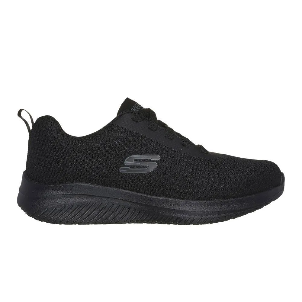 SKECHERS WOMENS WORK RELAXED FIT: ULTRA FLEX 3.0 SLIP RESISTANT (108176-BLK)