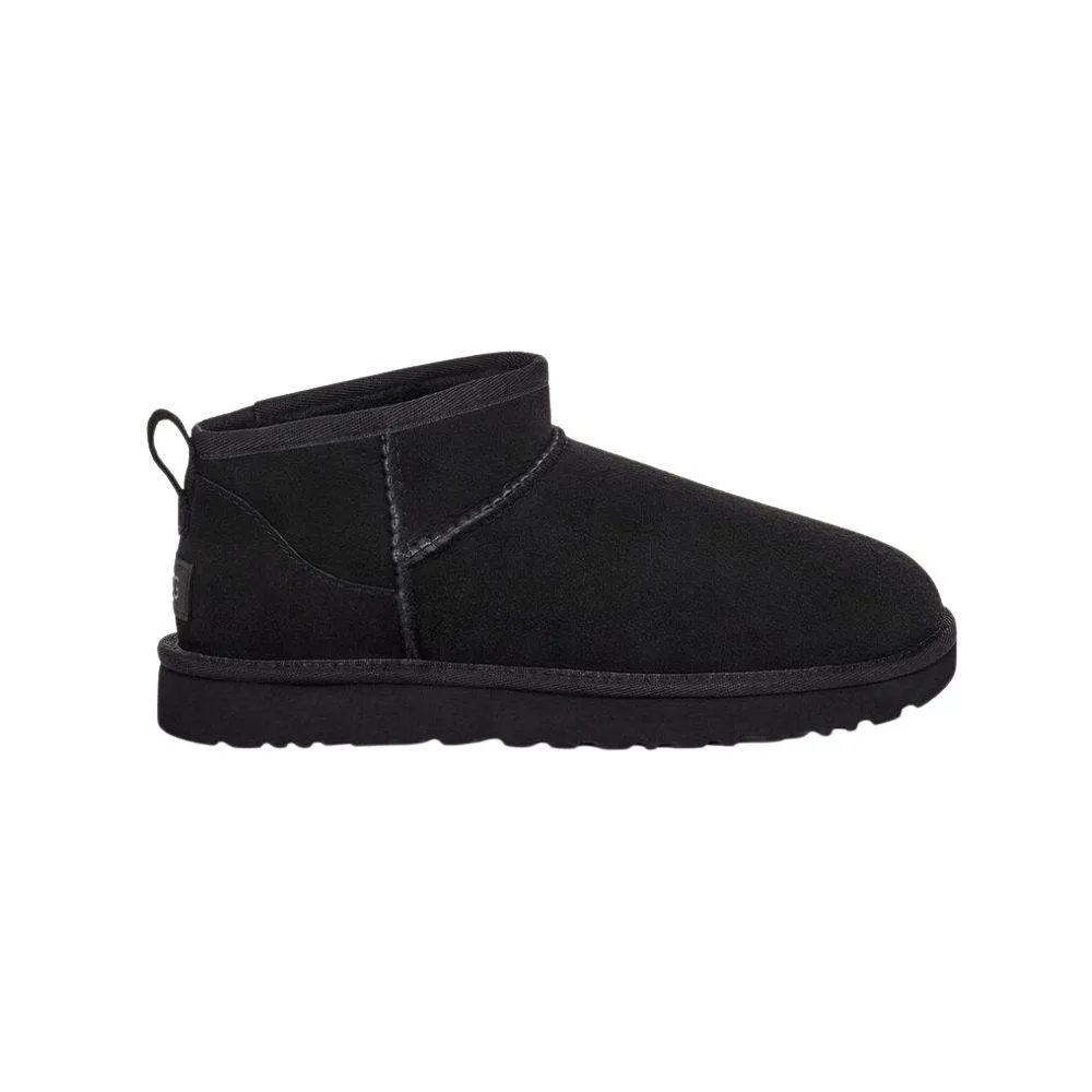 UGG CLASSIC ULTRA MINI WOMENS BOOT (1116109-BLACK)