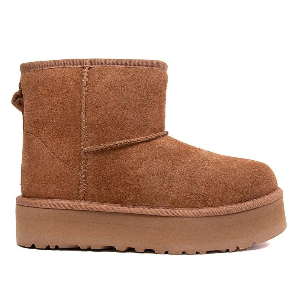 UGG CLASSIC MINI PLATFORM KIDS BOOT (1143700K-CHE)