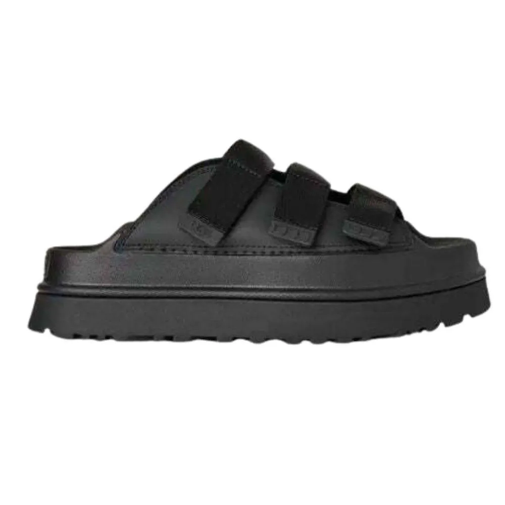 UGG WOMENS GOLDENGLOW SLIDE (1167430-BLK)
