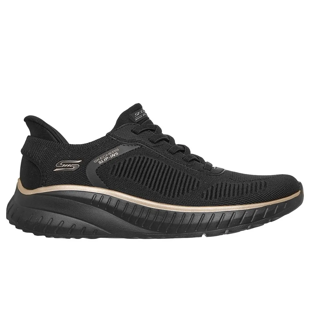 SKECHERS BOBS SQUAD CHAOS: CURRENT MUSE (117497-BKRG)