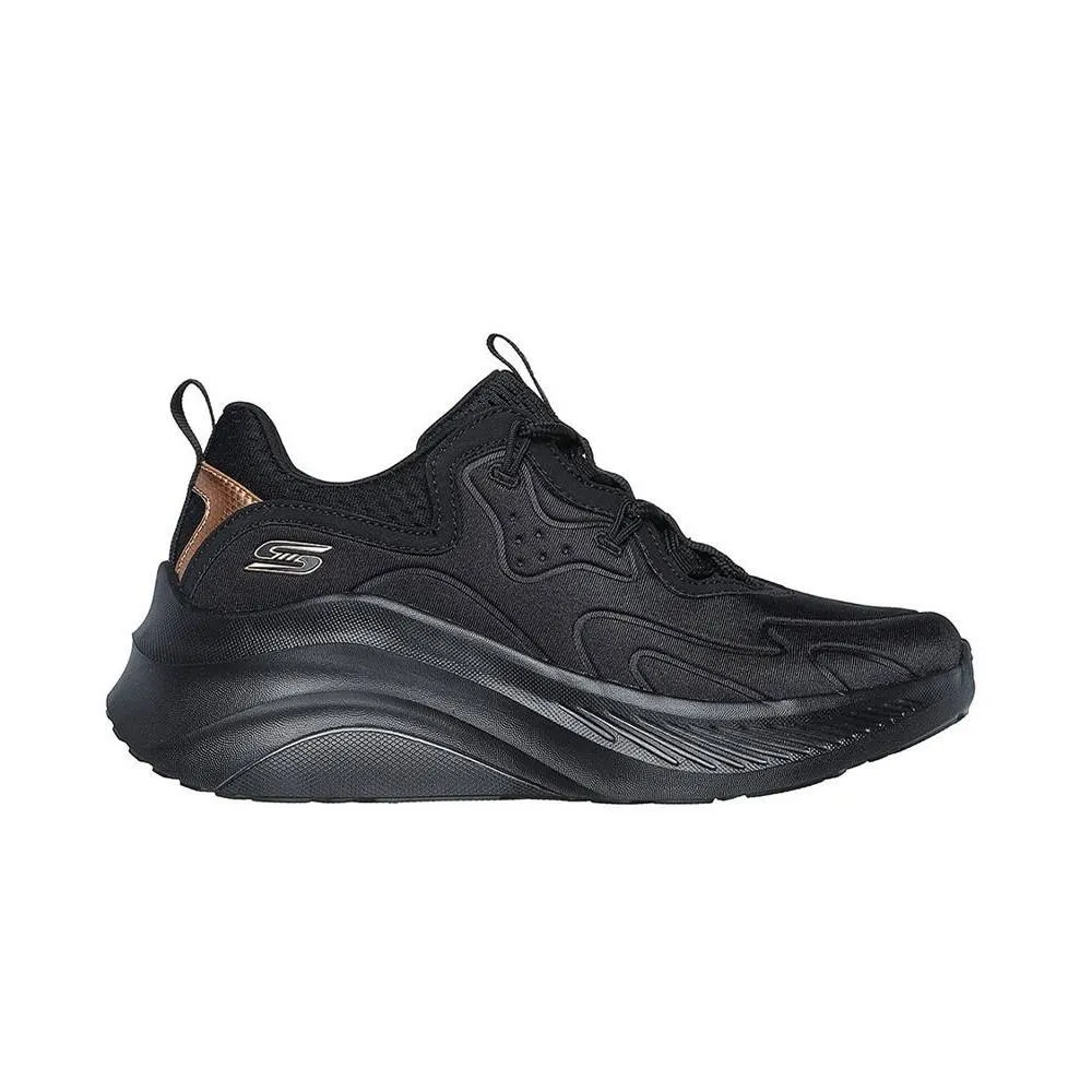 SKECHERS BOBS CHAOS HI - RADIANT SHINE (117513-BBK)