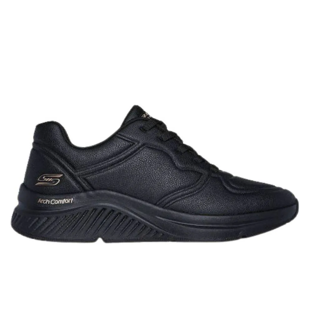 SKECHERS ARCH COMFORT B SWEET - PU SPECKLED LACE UP (117560-BBK)