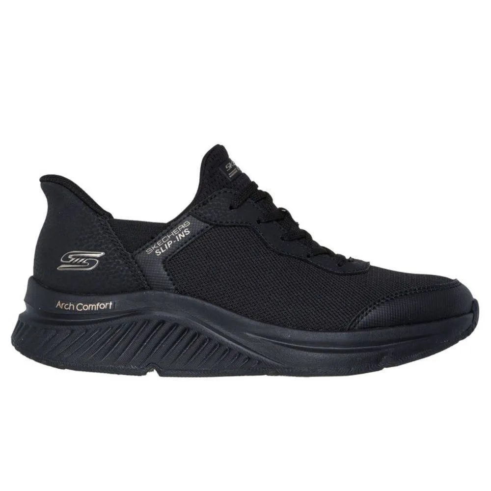 SKECHERS BOBS ARCH COMFORT B SWEET: A LOOK WOMENS SHOES (117627-BBK)