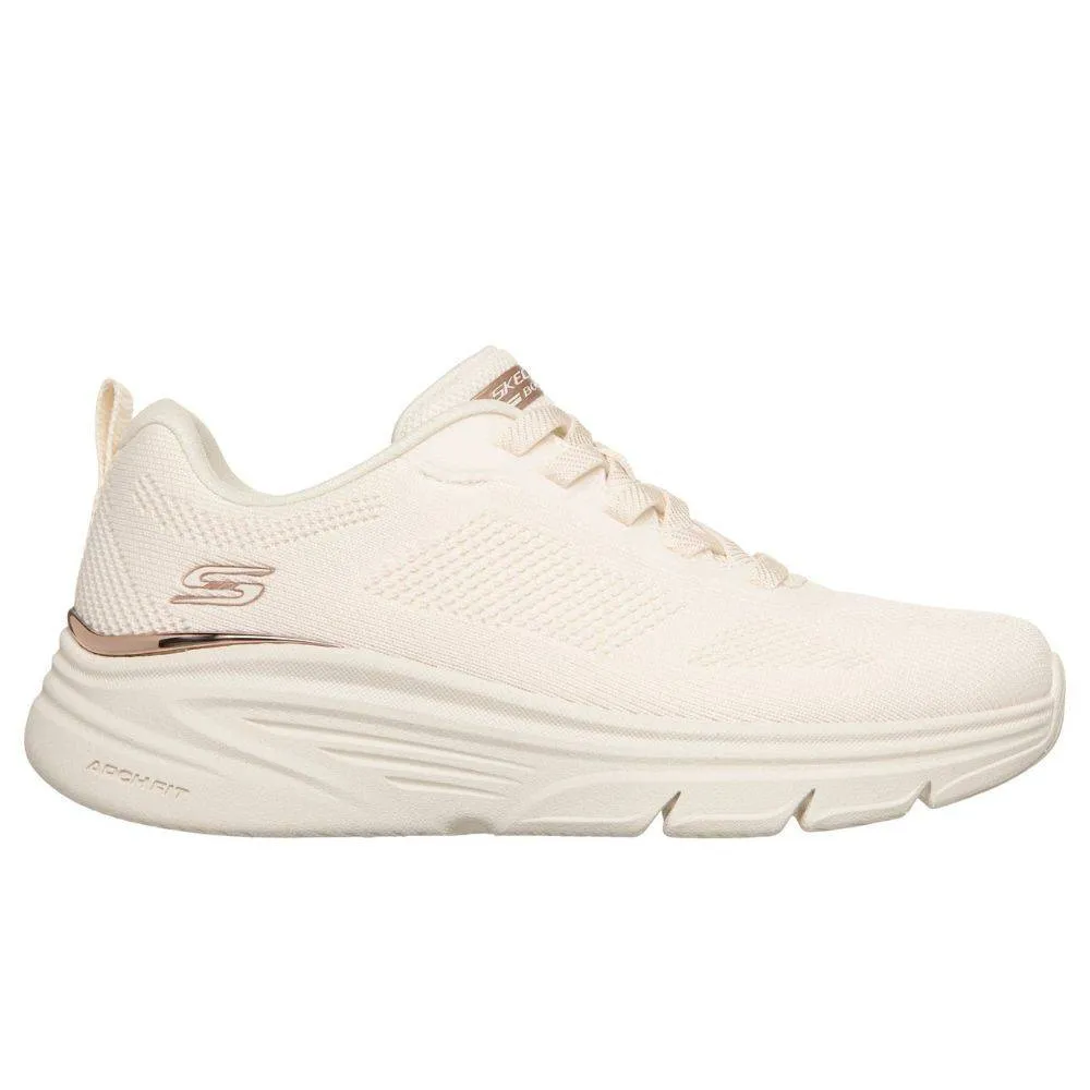 SKECHERS BOBS ARCH COMFORT ELEV 8: ARCH COMFORT KNIT WOMENS SHOES (117720-OFWT)