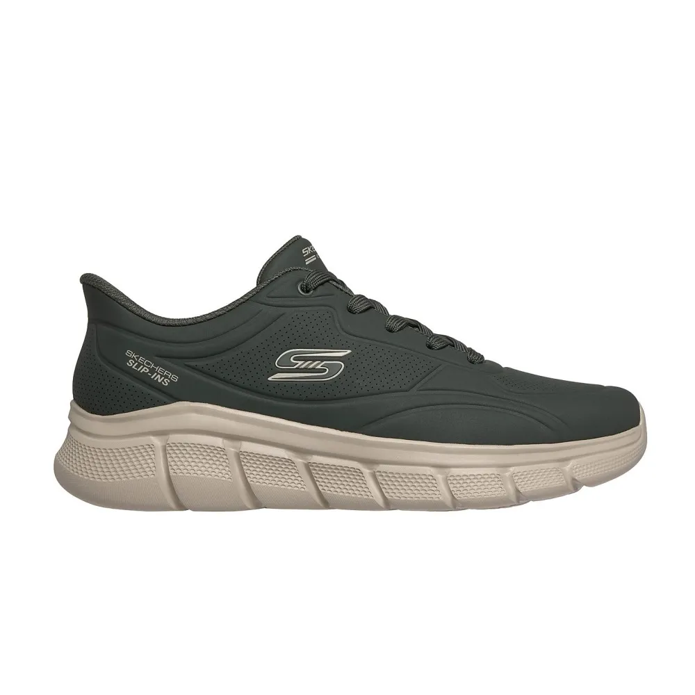 SKECHERS MENS BOBS B FLEX SMOOTH EDGE (118116-OLV)