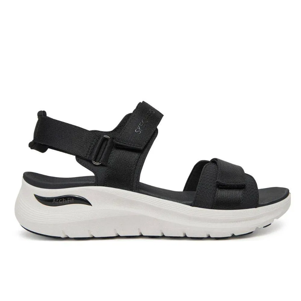 SKECHERS ARCH FIT 2.0 SPORT COMFORT SANDALS (119465-BLK)
