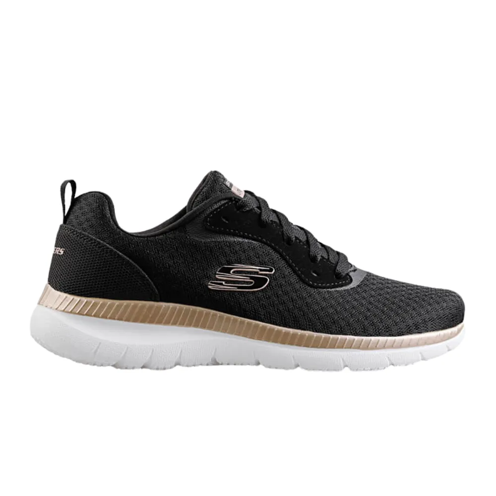 SKECHERS BOUNTIFIL MESH W / MEMORY FOAM (12606-BKRG)