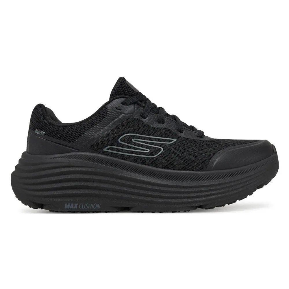 SKECHERS MAX CUSHIONING ENDEAVOUR WOMENS SHOES (129470-BBK)