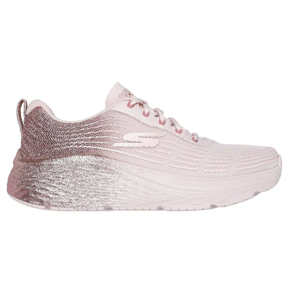 SKECHERS MAX CUSHIONING ELITE 2.0 WITH GLITTER FINISH (129649-RSGD)