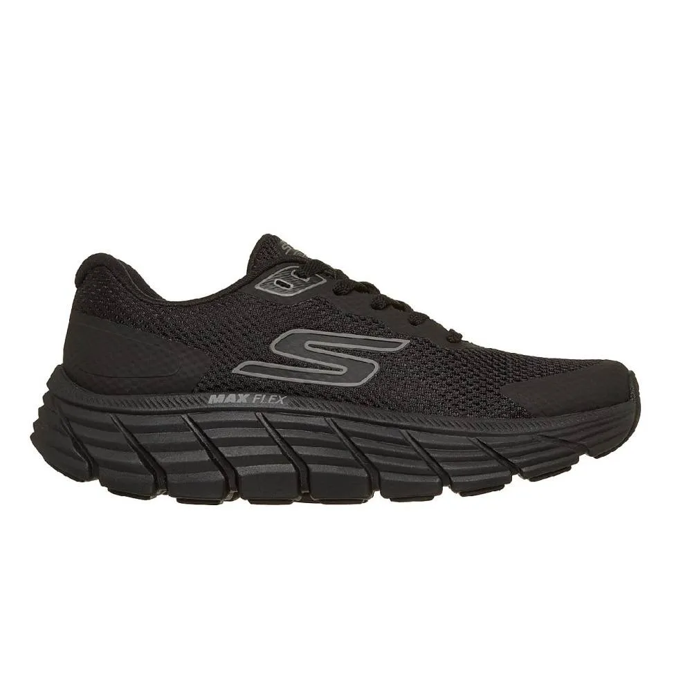 SKECHERS MAX FLEX WOMENS SHOES (129761-BBK)