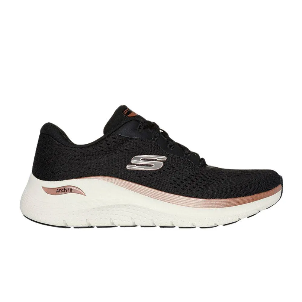 SKECHERS ARCH FIT 2.0 ENGINEERED MESH LACE-UP (150067-BKRG)