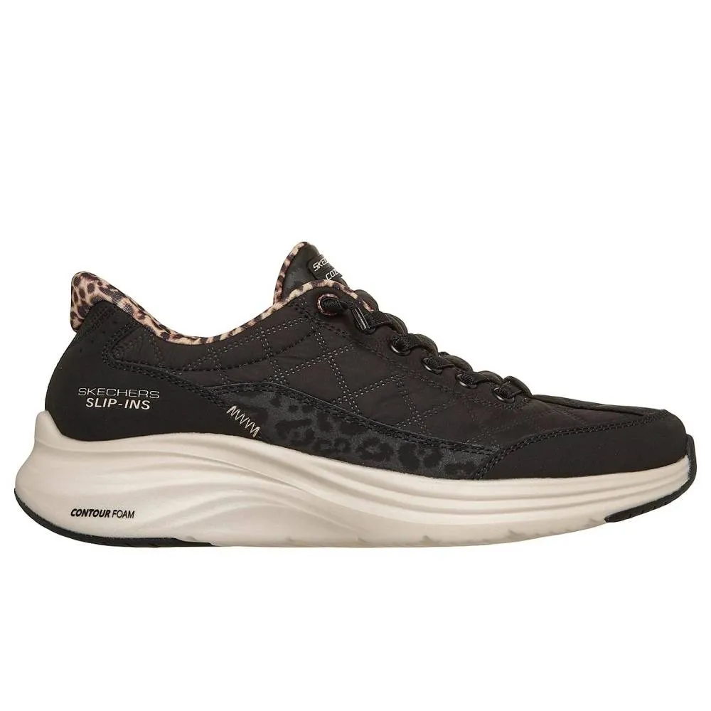 SKECHERS GOLDEN HOUR - LEOPARD DREAM (150419-BLK)