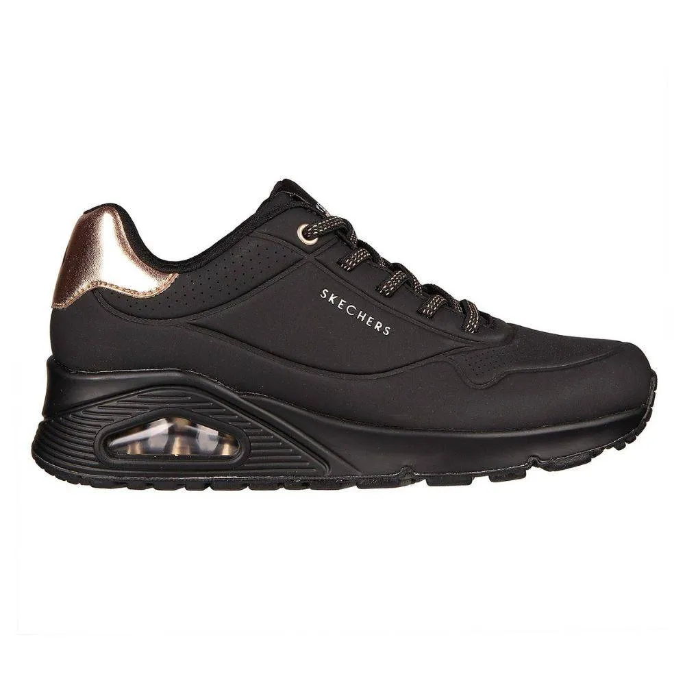 SKECHERS UNO - SHIMMER AWAY (155196-BBK)