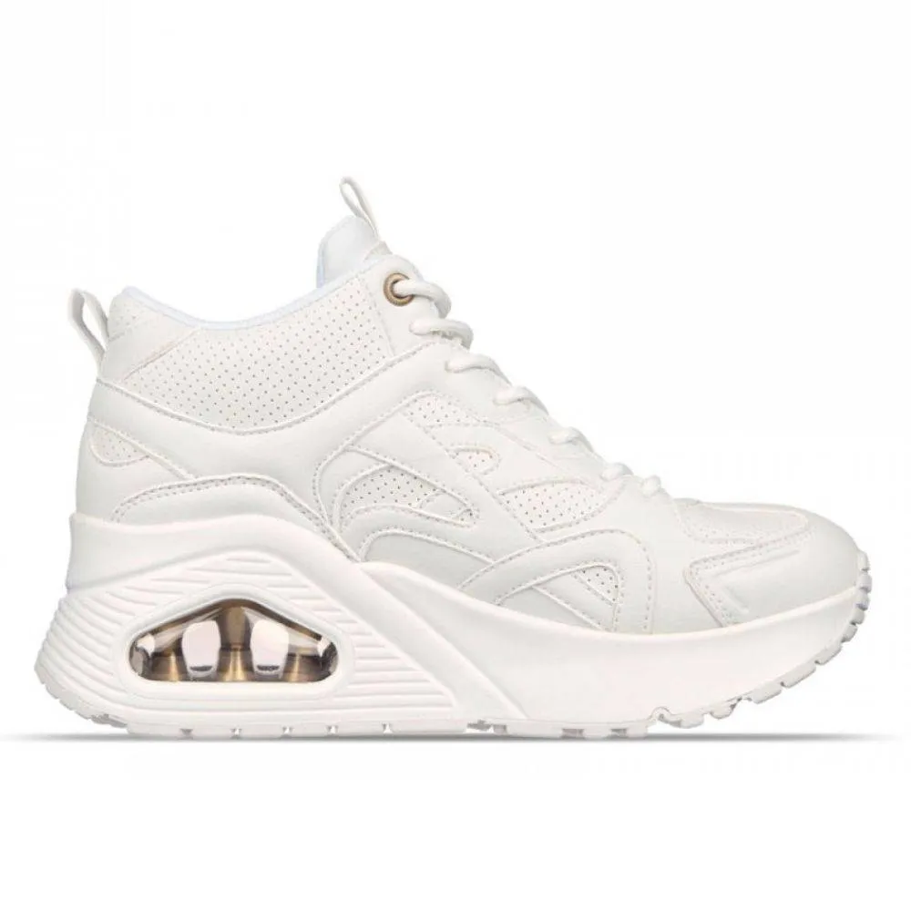 SKECHERS UNO HI - HER FRIENDS (155680-WHT)