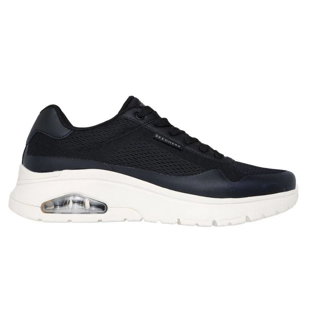 SKECHERS UNO FLEX: SPRING ON AIR MENS SHOES (183310-BLK)