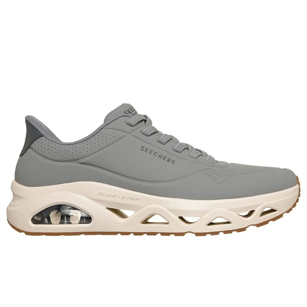 SKECHERS STREET MENS UNO GLIDE-STEP - GLIDE ON AIR (183420-GRY)