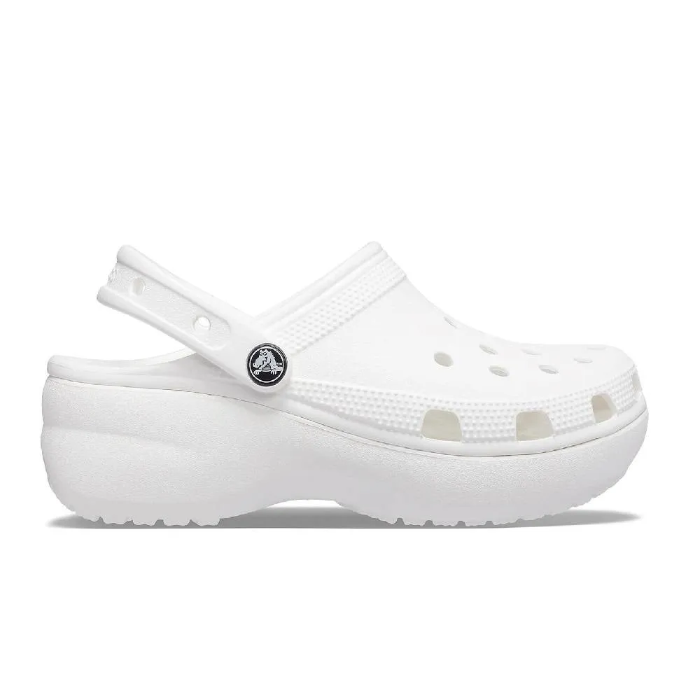 CROCS WOMEN'S CLASSIC PLATFORM CLOG (206750-100)