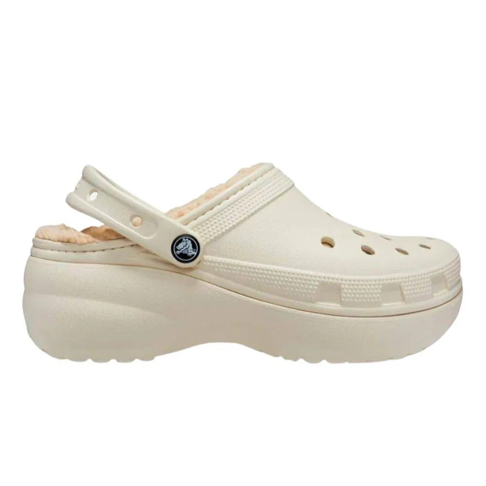 CROCS CLASSIC PLATFORM LINED CLOG W (207938-2Y2)