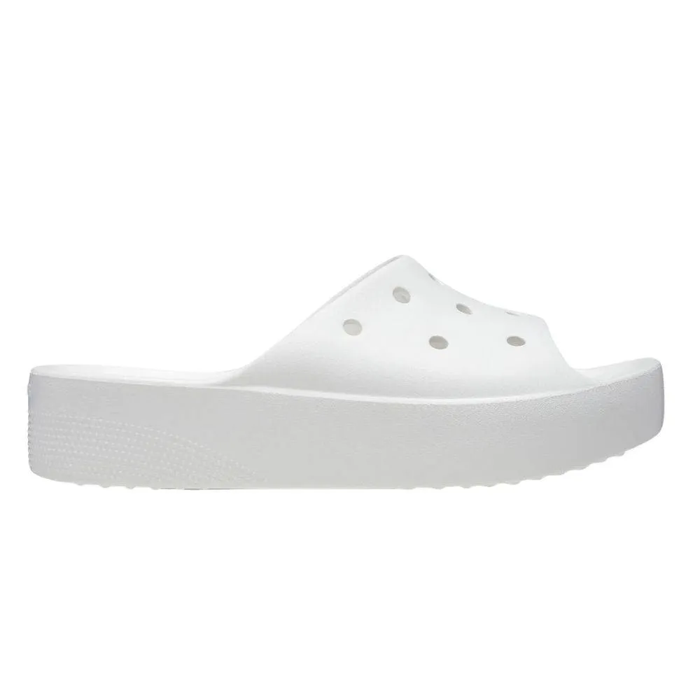CROCS CLASSIC PLATFORM SLIDE (208180-100)