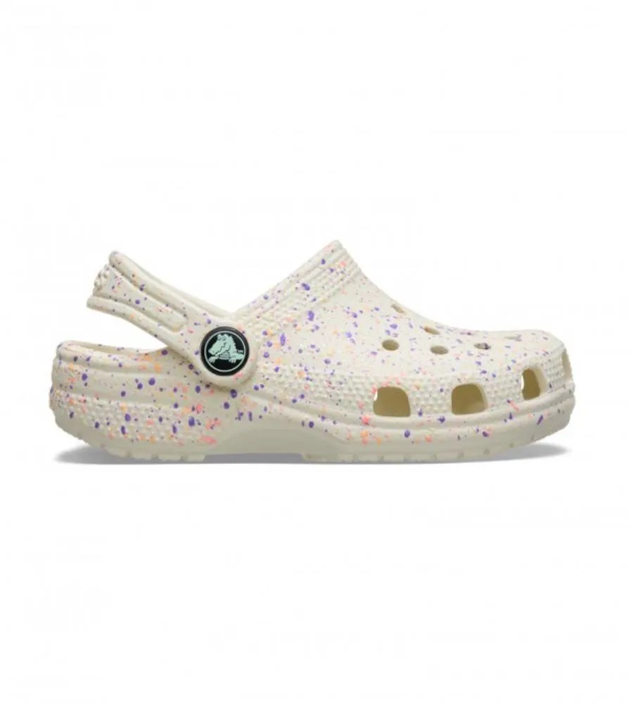 CROCS CLASSIC GLOW PAINT SPLATTER CLOG K (212495-2MT)