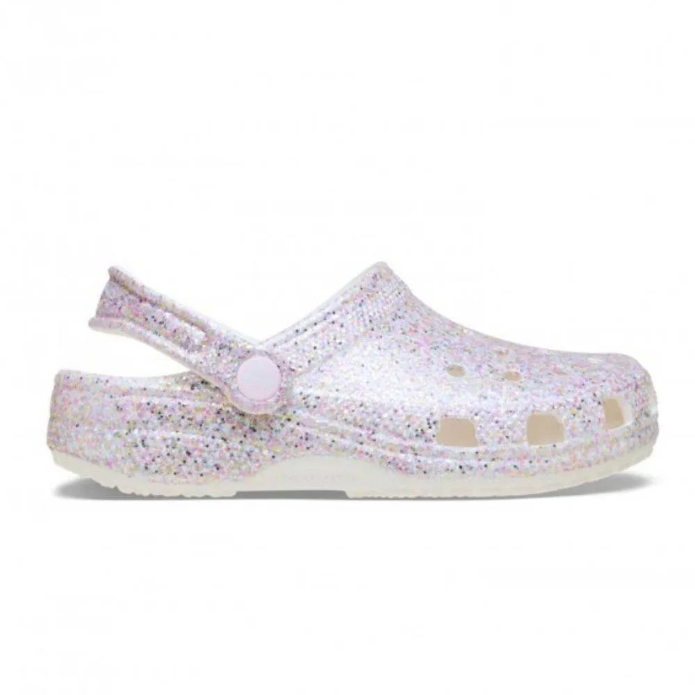 CROCS CLASSIC FANTASY GLITER CLOG K (212561-100)