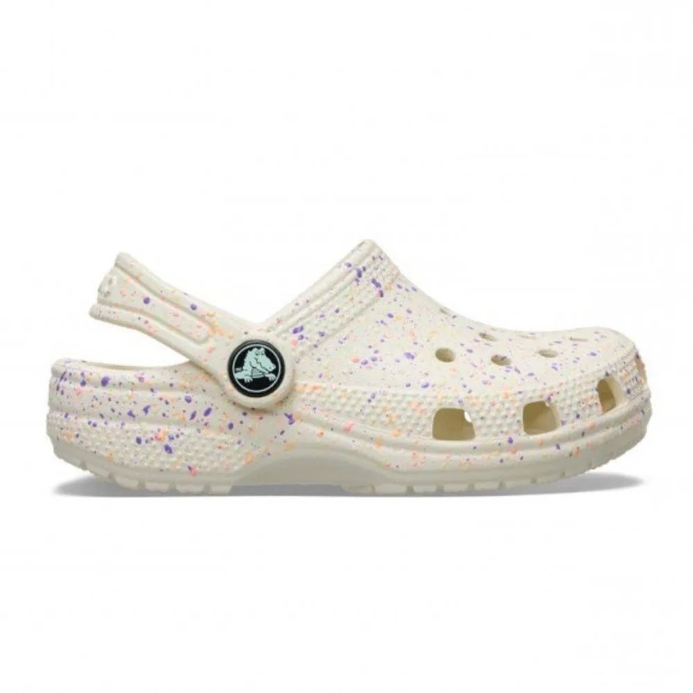 CROCS TODDLER CLASSIC GLOW PAINT SPLATTER CLOG (212669-2MT)