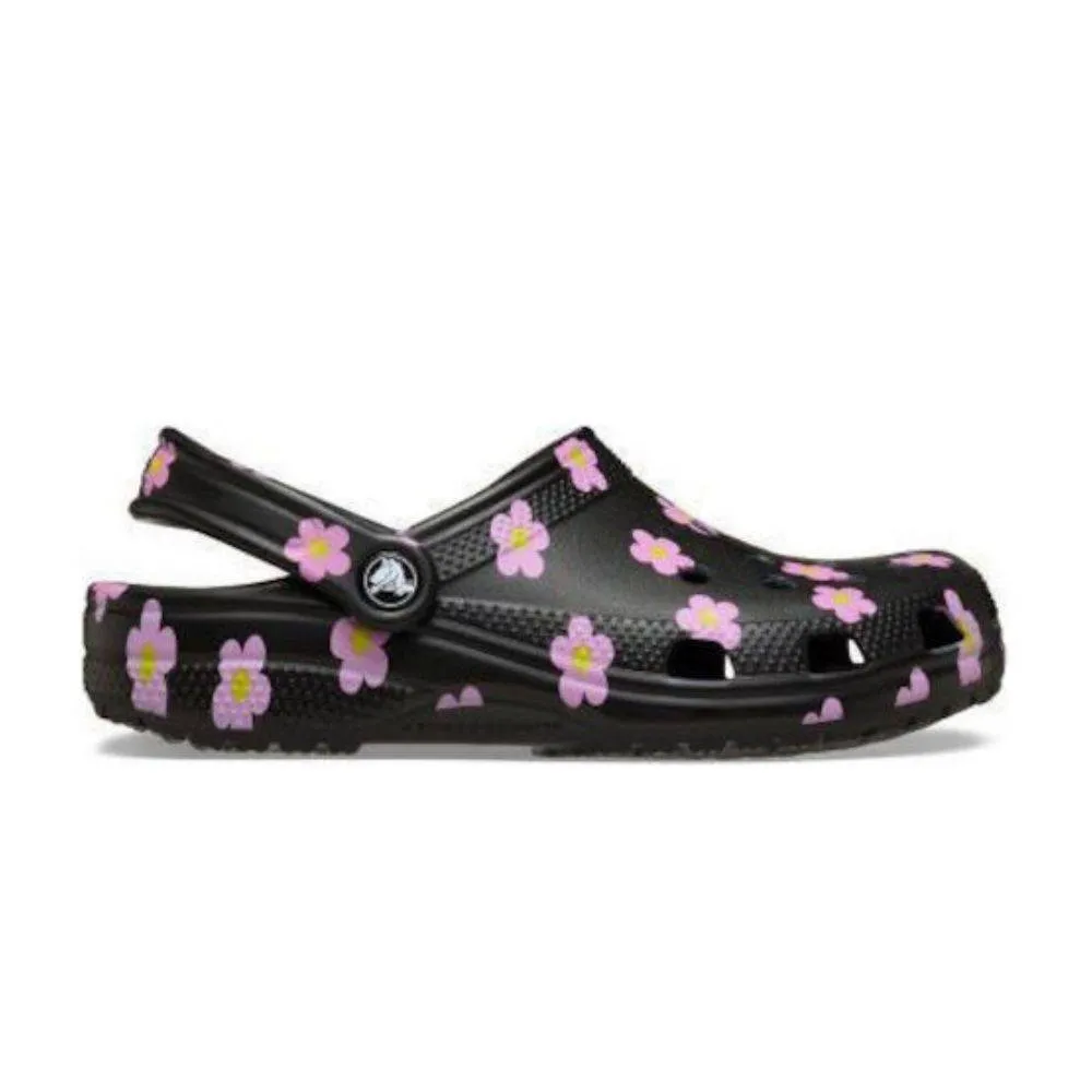 CROCS CLASSIC FLOWER CLOG K (212670-001)