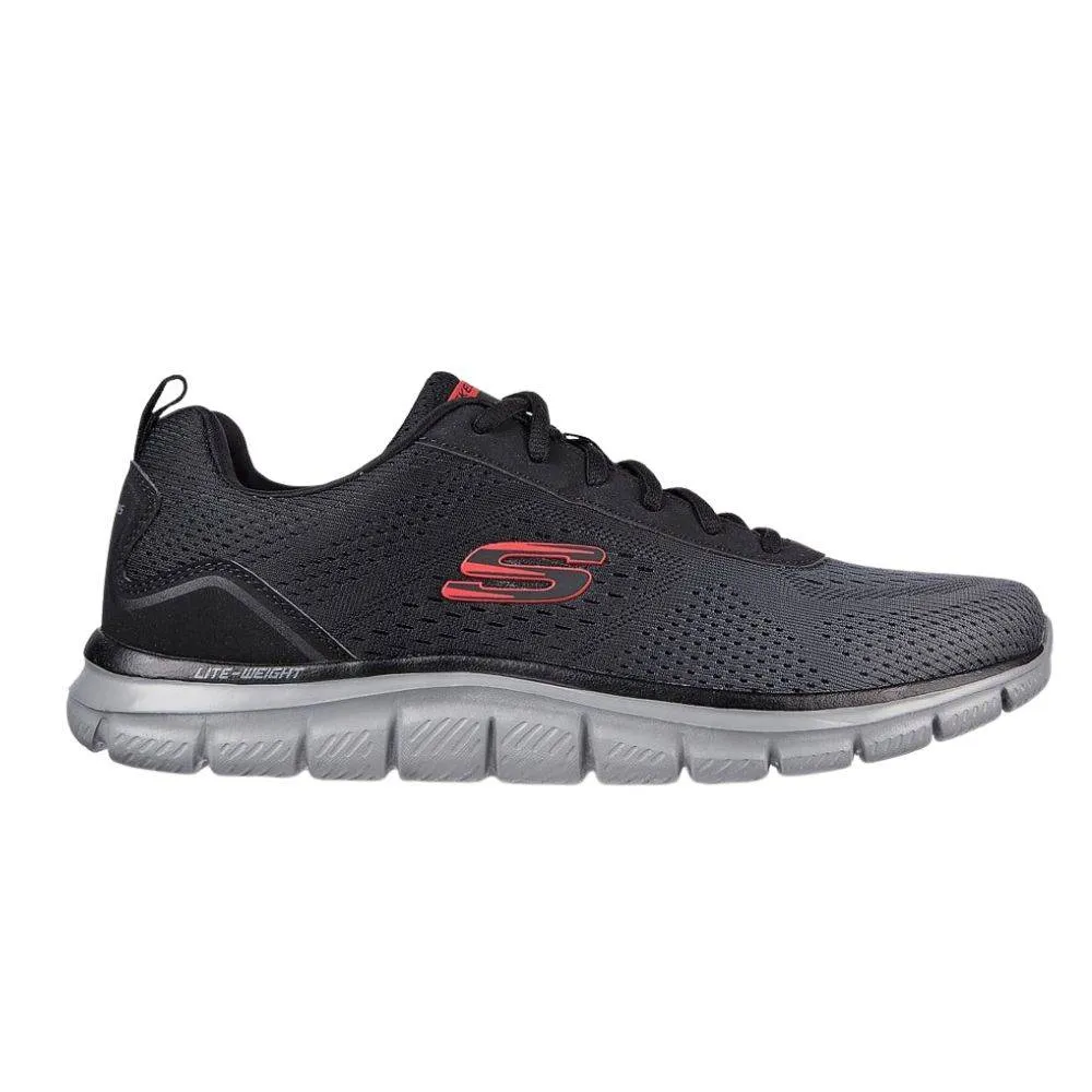 SKECHERS TRACK- RIPKENT WALKING SHOES (232399-BKCC)